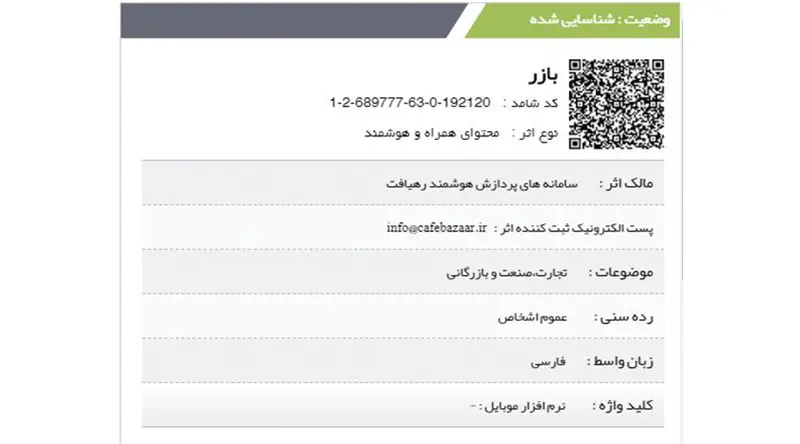شناسه شامد پلیس فتا